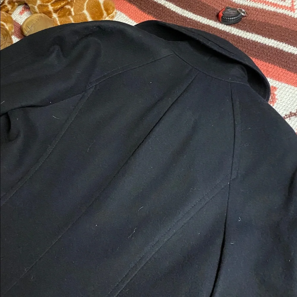 London Fog Elegant Black Coat - Picture 8 of 10